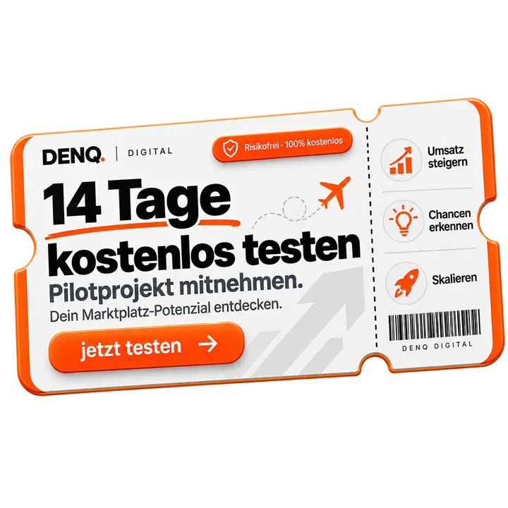 DENQ Digital 14 Tage kostenlos testen Pilotprojekt Ticket